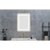 Ridstar 20 in. W x 28 in. H Yellow Rectangular Bathroom Mirror with LED Lights - 3 of 4