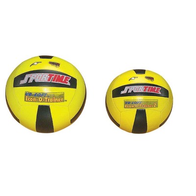 Sportime Soft Econ-O-Trainer Volleyball, High Optic Yellow/Black