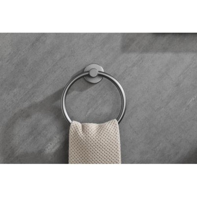 6-Piece Wall-Mount Towel Rack Set