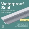 HOME INTUITION - 396 Inch Weather Stripping Window Door Seal Strip 33 Feet Self Stick Weatherstrip Gap Draft Blocker - 3 of 4