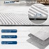 Acekool Washable Rugs - Modern Striped Non-Slip Area Rug - 3 of 4