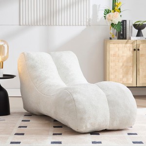 CAVINAS Polyester Bean Bag Chair,Lazy Floor Sofa Chair with High-Quality Sponge,Cozy Lounge Chair for Living Room - 1 of 4