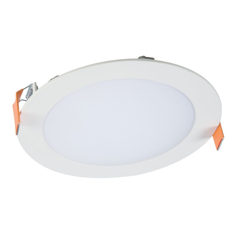 Halo HLB6 Series Matte White 6 in. W LED Smart-Enabled Canless Recessed Downlight 16 W, 1 of 3