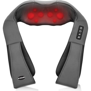 Dr. Scholl's Shiatsu Kneading Neck & Shoulder Massager with Heat, Long Handles, Adjustable Intensity & Overheat Protection, Reduces Muscle Soreness - 1 of 4