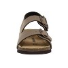 CUSHIONAIRE Liana JR Toddler Sandals with Adjustable Heel Strap – Cork Footbed Summer Sandals for Kids, Boys and Girls - 3 of 4