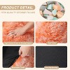 Bean Bag Chair, Faux Fur Bean Bag Chairs for Adults, Kids Bean Bag Couch with Armrest, Soft Foam Filled Fluffy Couch Lazy Sofa Chair - 4 of 4