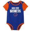 NCAA Boise State Broncos Infant Boys' 3pk Bodysuit - image 4 of 4