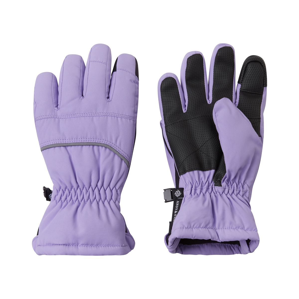 Andy & Evan Toddler Kids Zipper Gloves - thumbnail 3