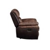 Acme Furniture Jaylen Recliner Sofa Toffee/Espresso Polished Microfiber - image 4 of 4