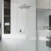 CASAINC 1-Spray Pattern with 1.8 GPM 10 Inches with 1.8 GPM Wall Mount Square Fixed Shower Head (Valve Included) - 2 of 4