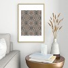 Pimlada Phuapradit Kaasni Gray Metal Framed Art Print - Deny Desings - 2 of 3