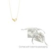 Adornia 14k Gold Plated Pave Link Necklace - image 2 of 2