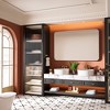 Rectangular Framed Tempered Glass Wall-Mounted Bathroom Vanity Mirror - 2 of 4