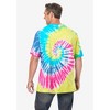 KingSize Lightweight Tie-Dye Crewneck Tee - 3 of 4
