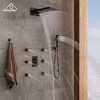CASAINC 4-Spray Patterns 22 Inches Rectangular Wall Mounted Dual Shower Head and Handheld Shower Head 2.5 GPM - 3 of 4