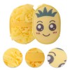 Unique Bargains Cartoon Bath Shower Loofah Sponge Yellow 1 Pc - 3 of 4