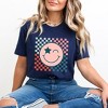 Simply Sage Market Women's American Smile Short Sleeve Graphic Tee - 2 of 3