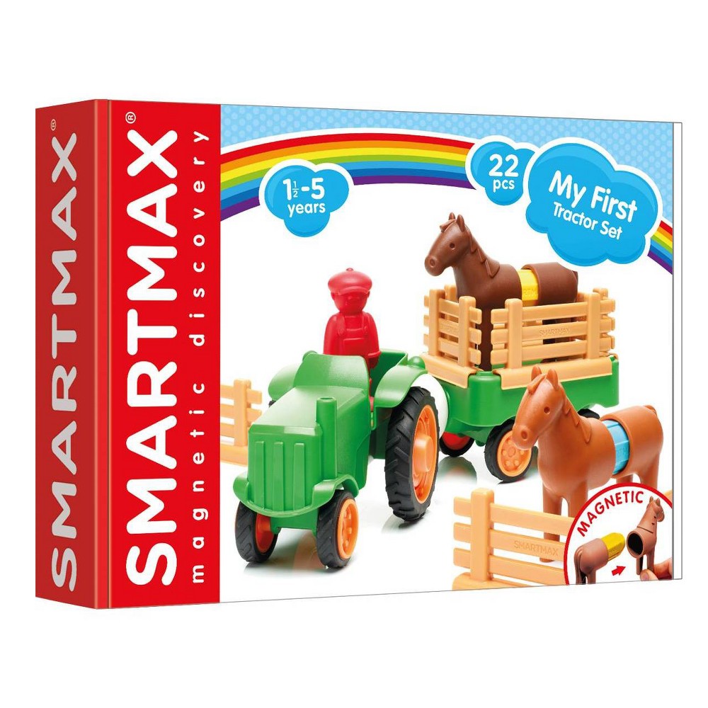 Photos - Construction Toy Smartmax My First Farm Tractor 