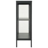 vidaXL Sideboard Anthracite 29.5"x13.8"x41.3" Steel and Glass - 4 of 4