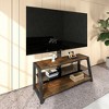 KTMBDW Universal Swivel TV Stand Base for 32–80 inch TVs, Height Adjustable Table Top TV Stand Mount with Tilt, Holds up to 180lbs - 3 of 4