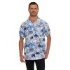 Super Triple Goose Men’s Hawaiian Shirt – Short Sleeve Button Down – Soft Feel, Moisture Wicking, Easy Care - 3 of 4