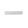KWPZQEB 22" Bathroom Vanity Top Side Splash, 4" Height Backsplash, for Vanity Top, Carrara white with veins - 2 of 4