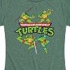 Women's - Teenage Mutant Ninja Turtles - Donnie, Mikey, Raph, and Leo Logo Short Sleeve Graphic T-Shirt - 2 of 4