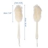 Unique Bargains Body Bath Brush Back Scrubber Loofah Shower with Long Handle for Skin Exfoliating PP Mesh 1 Pcs - image 4 of 4