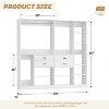 Besiost 80-In Closet System Set with Wood Drawers, Freestanding Closet Organizer with Clothes Rack - 4 of 4