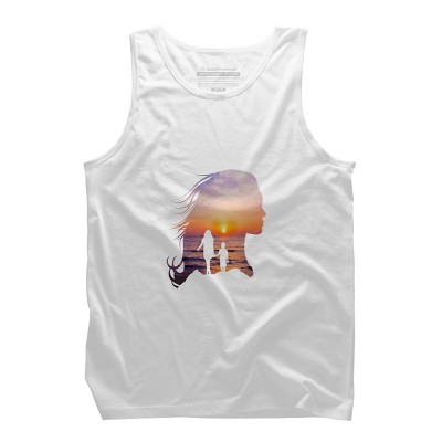 Men's Design By Humans Mother Behind Every Son Who Believes In Himself Is A Mom By corndesign Tank Top