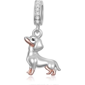 Sterling Silver Charm Set: Moon, Sunflower, Butterfly & Cat Dangle Pendants for Jewelry - 1 of 4