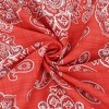 Anna-Kaci Cotton Paisley Print Bandana Scarf Square Neck Head Wrap - 22.8IN×22.8IN - 3 of 4