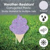 Big Dot of Happiness Scoop Up The Fun - Ice Cream - Yard Sign and Outdoor Lawn Decorations - Sprinkles Party Yard Signs - Set of 8 - 3 of 4