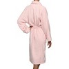 100% Cotton Ultra-Soft Terry Adult Unisex Lightweight Luxury Bathrobe by Blue Nile Mills - 3 of 4