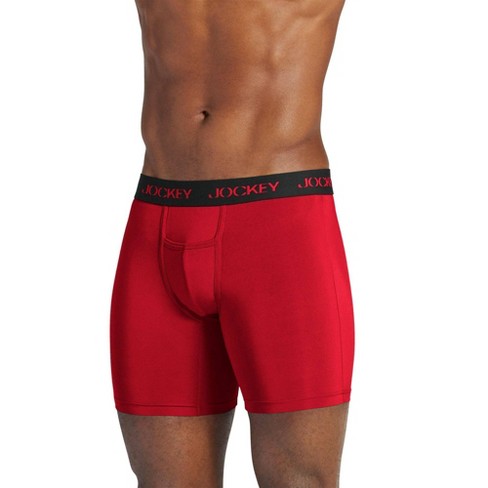 Jockey Active Micro Big Midway Boxer Brief 2-Pack