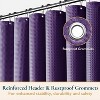LunaLulinlk Fabric Shower Curtain with Hooks - 2 of 4