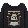 Women's - Star Wars - The Mandalorian Mando Celestial Lightweight French Terry Wide Neck Long Sleeve Graphic Shirt - 2 of 4
