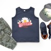 Summer Vibes Daisy - Kids Youth Tank Top - 4 of 4