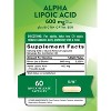 Nature's Truth Alpha Lipoic Acid 600mg | plus Biotin Optimizer | 60 Capsules - 2 of 4