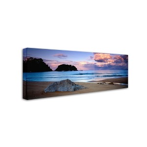 Trademark Fine Art - David Evans 'Kaiteriteri Sunset' - 1 of 3