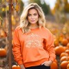 Simply Sage Market Women's Graphic Sweatshirt Floral Pumpkin - 2 of 2