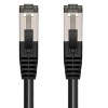 Monoprice Cat8 Patch Cable - 20 Feet - Black | Double Shielded (S/FTP), 28AWG, 2GHz, 40G, Pure Bare Copper, Snagless RJ45, Ethernet Cable - image 2 of 4