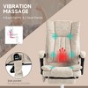 PAGED Ergonomic Office Chair High Back Computer Chair with 6 Point Massage, Heat and Retractable Footrest, Swivel Desk Chair for Office - 3 of 4