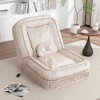 NicBex 2-in-1 Convertible Floor Sofa Bed for Adults & Pets, 5-Position Adjustable Backrest with Massage Pillow, Modular Dual-Use Lounger - 2 of 4