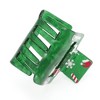 Unique Bargains Christmas Hair Clips Crutch for Christmas 1.97"x1.77"x1.77" Green 1 Pc - 4 of 4