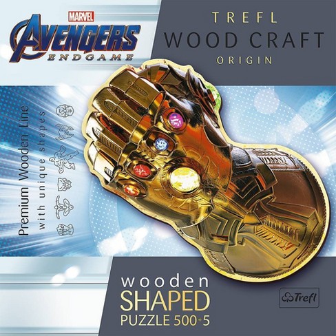 Trefl Marvel Infinity Gauntlet Woodcraft 505pc Puzzle