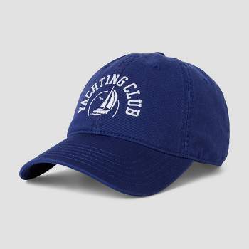 Men's Yacht Club Cotton Baseball Hat - Navy Blue