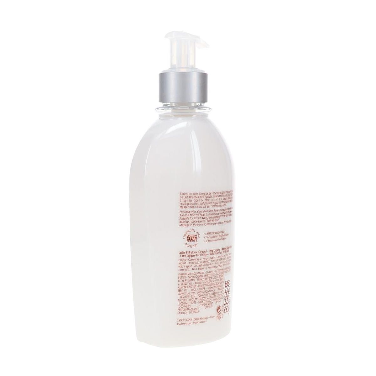 L'Occitane Almond Milk Veil Silken & Illuminate, Lightweight Body Lotion to Soften & Smooth Skin, 8 oz - thumbnail 4