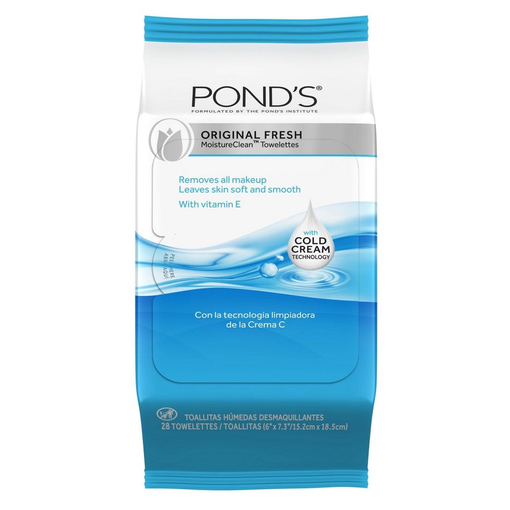 UPC 305210119338 product image for Pond's Wet Cleansing Towelettes Original Fresh - 28ct | upcitemdb.com