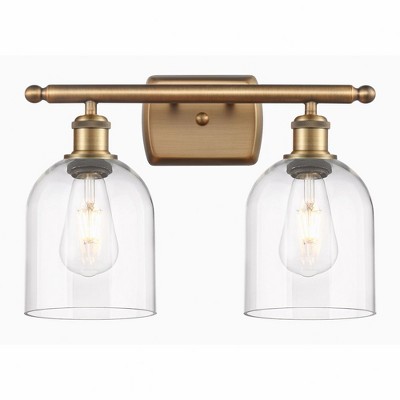 Bella - 2 Light Bath Vanity In Industrial Style-10.5 Inches Tall and 15.5 Inches Wide